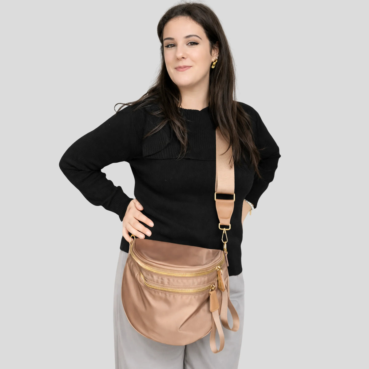 Kit Élégance Marron - porté