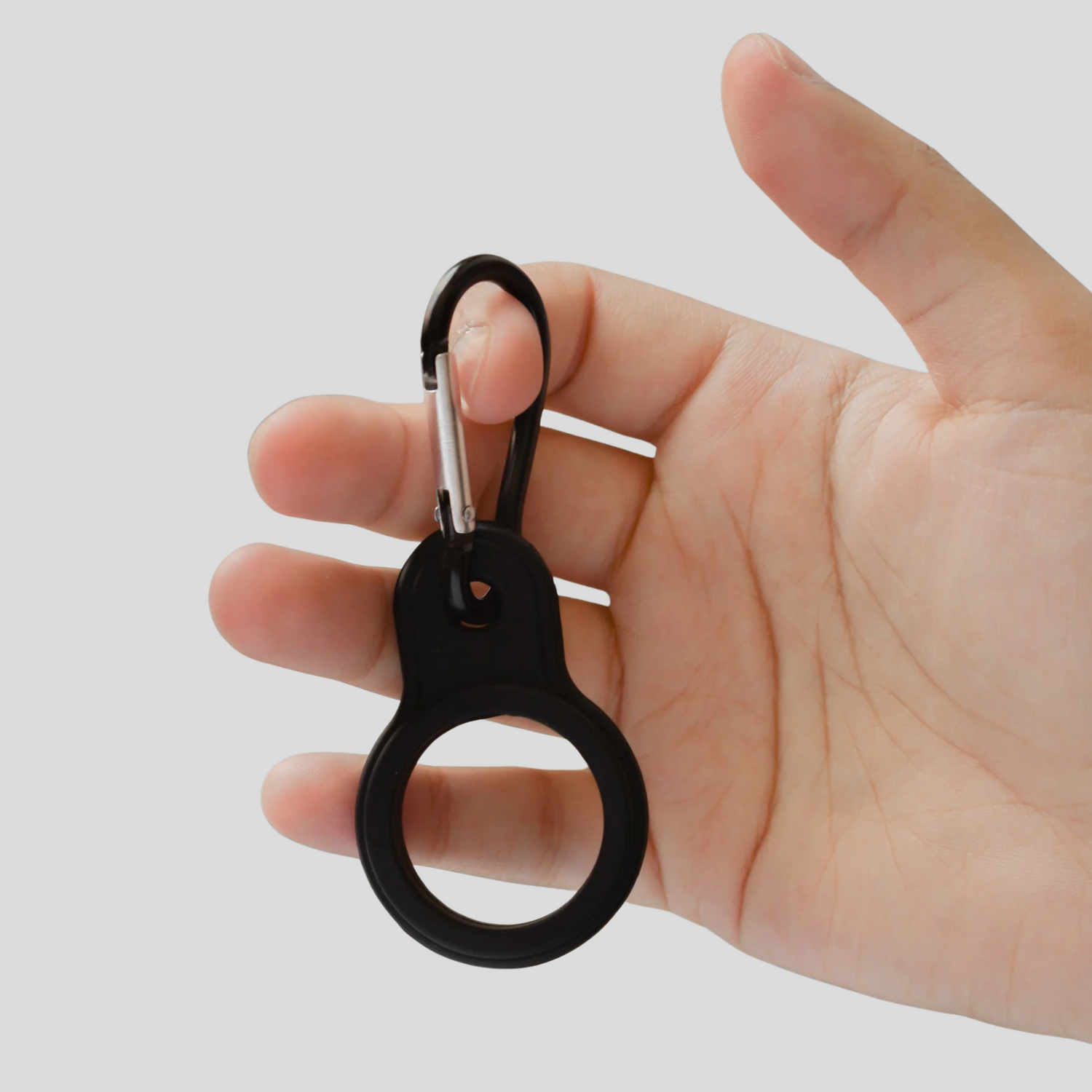 Attache gourde avec mousqueton