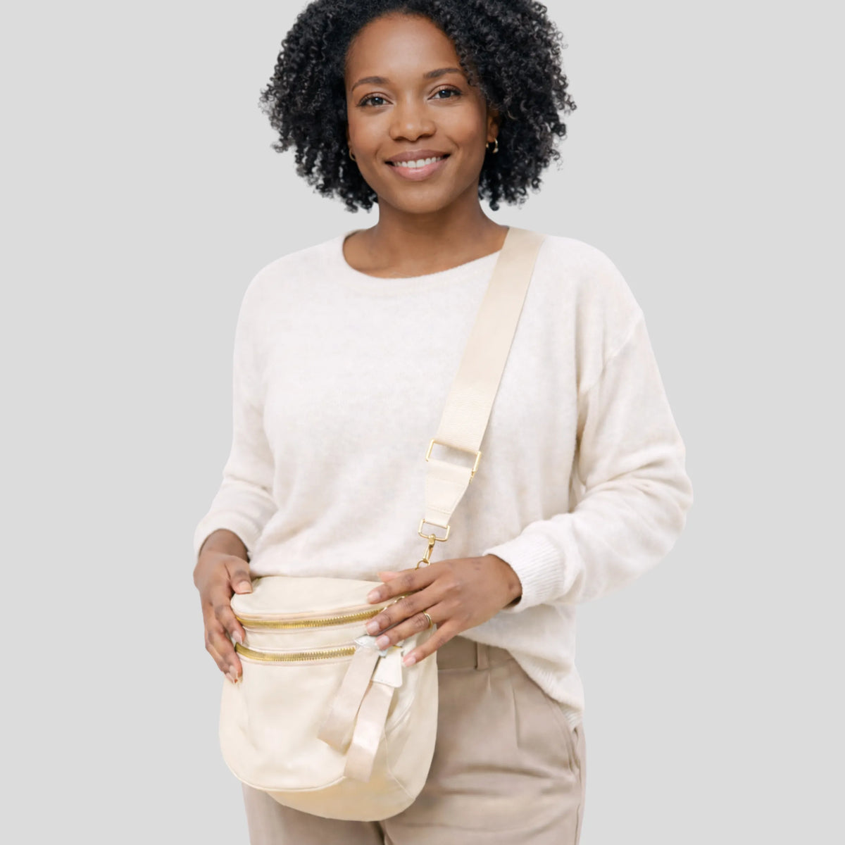 Kit Élégance Beige Uni - porté