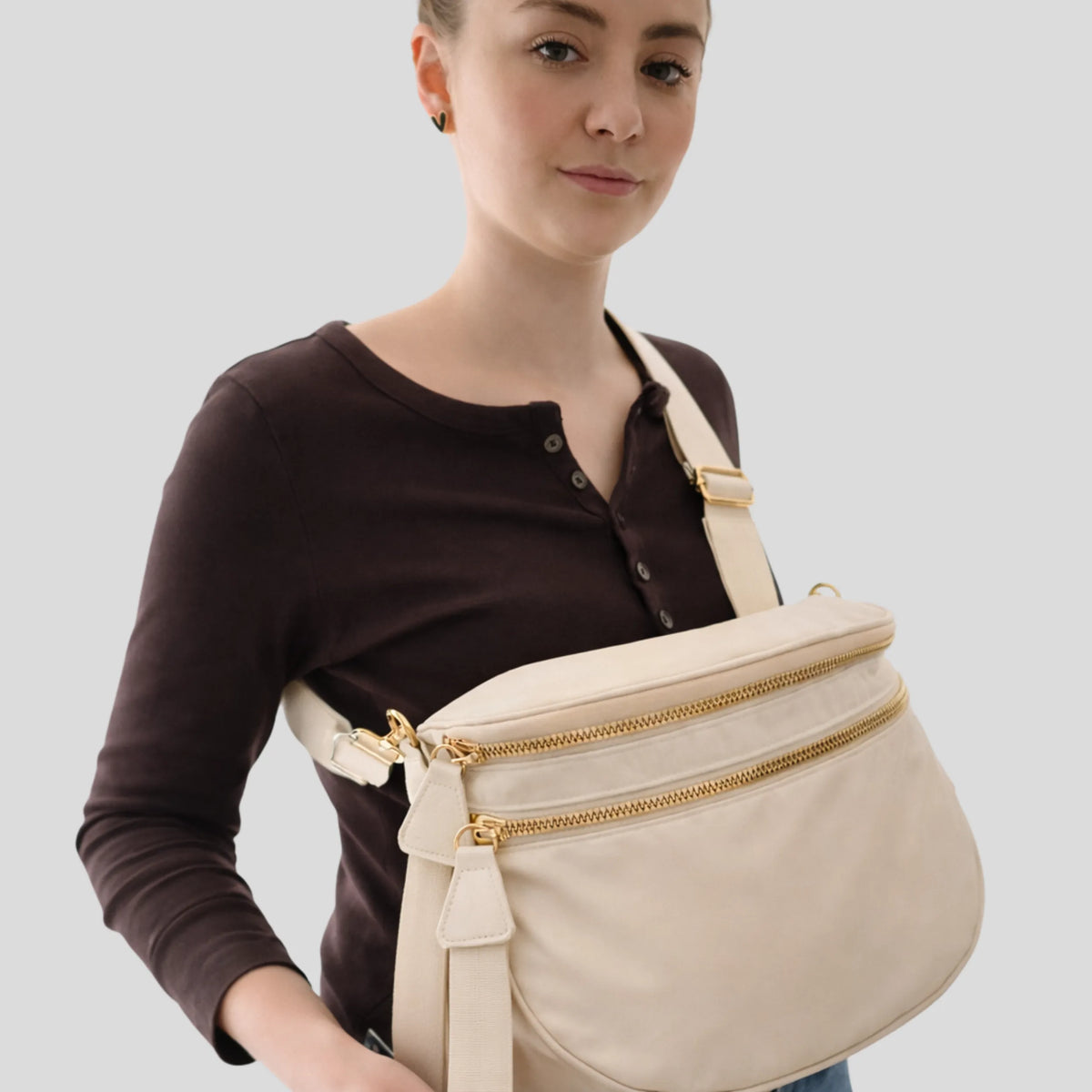 Kit Élégance Beige Uni - porté